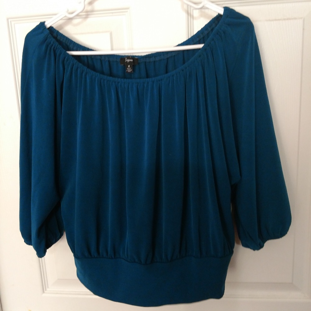 Dark Teal Blouse